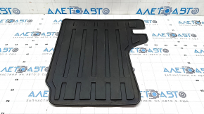 Right-hand Jeep Compass 17-24 black trunk mat on the back of the seats