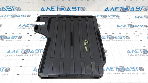 Right-hand Jeep Compass 17-24 black trunk mat on the back of the seats