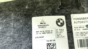 Lumbar and lateral support for the passenger seat BMW 5 G30 17-22 with pump
