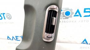 Hyundai Ioniq 5 22-24 plastic center pillar trim, green with dark gray, with deflector, scratches