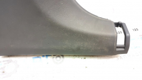 Hyundai Ioniq 5 22-24 plastic center pillar trim, green with dark gray, with deflector, scratches