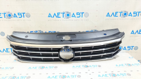 Radiator grill with badge VW Passat b7 12-15 USA chrome strip without emblem
