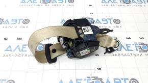 Rear left seat belt for BMW 5 G30 17-23 Canberra beige, dry cleanable