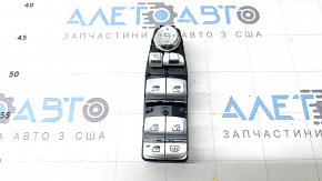 Front left window lift control BMW X7 G07 19- chrome under rear curtains