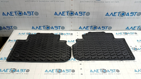 Set of floor mats for Audi Q5 80A 18-24 rubber, black