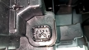 BMW X7 G07 19-22 LED front left headlight, no unit, no seal or bracket, broken mounts, cracks in housing, broken housing, broken glass, sand