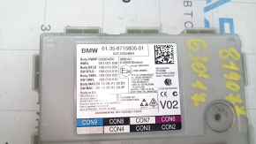The Body Domain Controller (BDC) unit for the BMW 5 G30 17-23 has a broken mount.