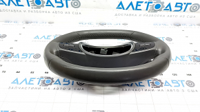 Steering wheel assembly Hyundai Ioniq 5 22-24 dark gray leather with heating, worn