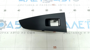 Front right window lift control trim for BMW X7 G07 19-25 Black