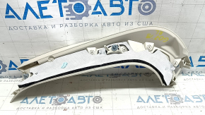 Left rear upper door trim BMW X7 G07 19-22 Elfenbein-Weiss