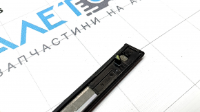 Upper front left door molding Hyundai Ioniq 5 22-24 black, dented, broken mount