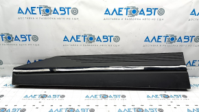Lower front left door trim for Hyundai Ioniq 5 22-24, black, worn, broken fasteners
