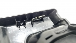 BMW X7 G07 19-25 Black lower trunk door trim, with rubber bands, broken fastener