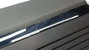 Lower rear left door trim Hyundai Ioniq 5 22-24 black, broken fastener, worn