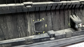 Lower rear left door trim Hyundai Ioniq 5 22-24 black, broken fastener, worn