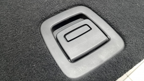 BMW X7 G07 19-22 trunk floor, black anthrazit, with handle, scratches on the handle, needs cleaning
