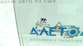 Front right door glass Hyundai Ioniq 5 22-24