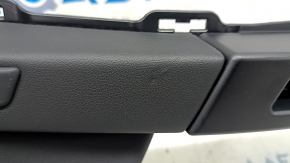 BMW X7 G07 19-22 Black rear right arch trim, wood insert with molding, scratches, scuffs, broken fastener
