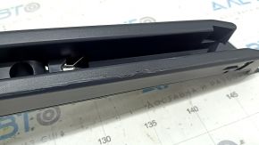 BMW X7 G07 19-22 Black rear right arch trim, wood insert with molding, scratches, scuffs, broken fastener