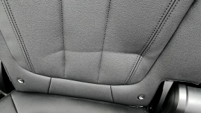 Rear seats 3rd row BMW X7 G07 19-22 electric, heated, leather, black, crumpled