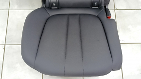 Rear seats, 2nd row, right, BMW X7 G07 19-22 with airbag, electric, heated, leather, black, dented, scratches