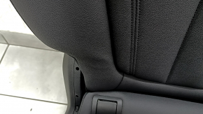 Rear seats, 2nd row, right, BMW X7 G07 19-22 with airbag, electric, heated, leather, black, dented, scratches