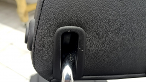 Rear seats, 2nd row, right, BMW X7 G07 19-22 with airbag, electric, heated, leather, black, dented, scratches