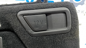 Rear right lower arch trim for BMW X7 G07 19-22, black Anthrazit, with pocket, with trim, with lamp, scratches, broken fasteners