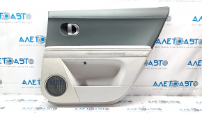 Door trim panel rear right Hyundai Ioniq 5 22-24 green with gray, armrest leather gray, with handle, with window lift control, for cleaning