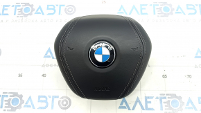 BMW X7 G07 19-24 steering wheel airbag, black, scratches