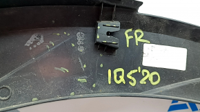 Front right fender arch trim for Hyundai Ioniq 5 22-24, black, worn, broken fasteners