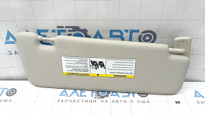 Left visor BMW X7 G07 19-25 Elfenbein-Weiss, without hook, dented