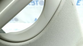 BMW X7 G07 19-25 Elfenbein-Weiss rear pillar trim with plug, scratches, scratch on the plug, needs cleaning