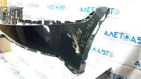 Front bumper bare Hyundai Ioniq 5 22-24 with DRL mounts, green, cracked