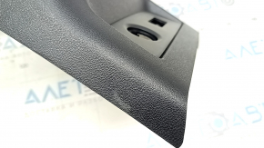 Rear center console trim for BMW X7 G07 19-25 Black, two parts, worn