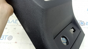 Rear center console trim for BMW X7 G07 19-25 Black, two parts, worn