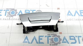 BMW X7 G07 19-22 center console armrest lock, chrome, scratches