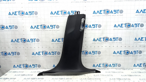 BMW X7 G07 19-22 Black lower right center pillar trim, scratches