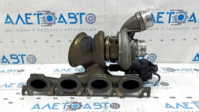Turbocharger assembly with manifold BMW 5 G30 17-22 2.0T, 530e hybrid, 61k, burned out