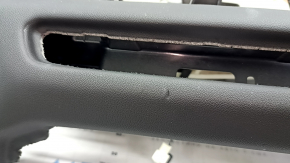 BMW X7 G07 19-22 dashboard without AIRBAG, black, with tears, needs re-upholstery, needs cleaning, cracks, pressed