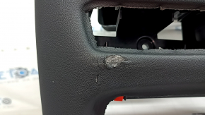 BMW X7 G07 19-22 dashboard without AIRBAG, black, with tears, needs re-upholstery, needs cleaning, cracks, pressed