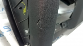 BMW X7 G07 19-22 dashboard without AIRBAG, black, with tears, needs re-upholstery, needs cleaning, cracks, pressed