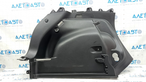 Lower left arch trim for Jeep Compass 17-25, black, type 1, scratches, worn