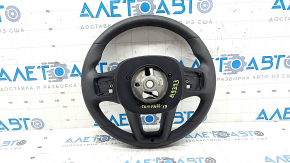Jeep Compass 23-25 leather steering wheel, black, heated, with pads, scratches