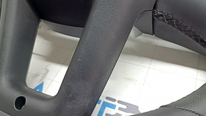 Jeep Compass 23-25 leather steering wheel, black, heated, with pads, scratches