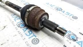 The front left half shaft of the Hyundai Ioniq 5 22-24 AWD is rusty.
