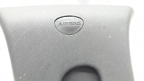 Left upper center pillar trim for a Jeep Compass 19-25, black, with cap, worn, scratched