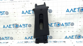 Right upper center pillar trim for Jeep Compass 19-25, black, with cap, scratched