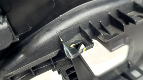 Left side driver's seat trim for a Jeep Compass 17-25, black, electrically powered, scratches, worn, dented mount