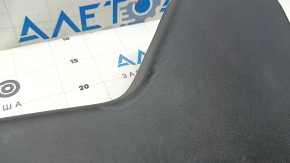 Left side driver's seat trim for a Jeep Compass 17-25, black, electrically powered, scratches, worn, dented mount
